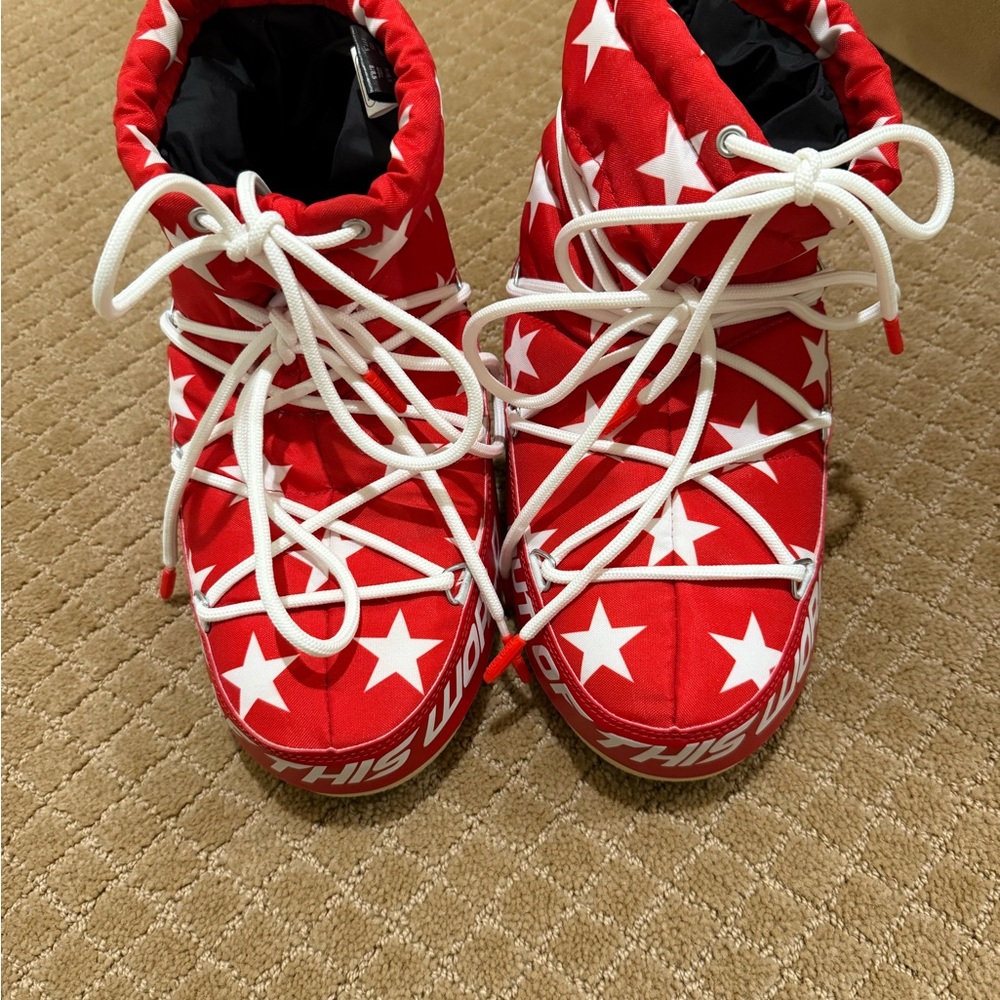 Moon Boot Red Star Kids Boots
